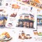 Scrapbook Sticker Book – 20 Sheets Pre-Cut Journaling Stickers, Aesthetic Watercolor PET Stickers for Junk Journals, Scrapbooking, DIY Arts & Crafts for Adults